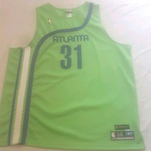 Jason Terry Embroidered Throwback Atlanta Jersey